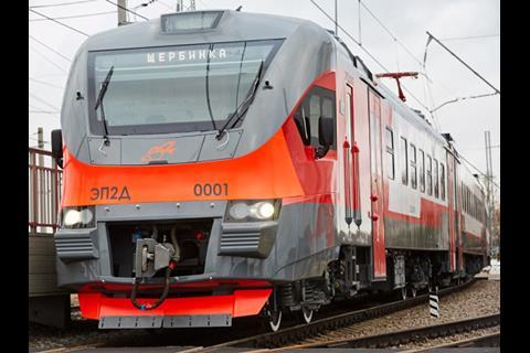 EP2D electric multiple-units were developed by the Demikhovo Engineering Plant.